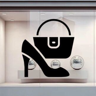 sticker autocollant fashion vitrine métier IEXI3