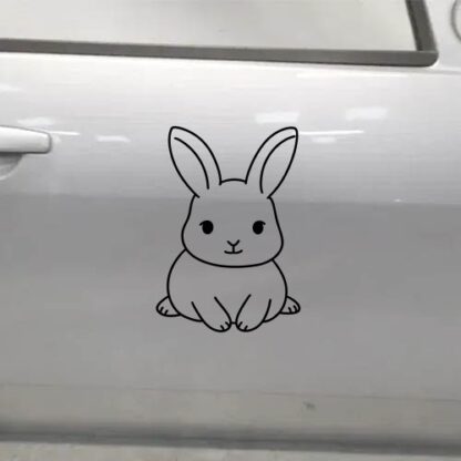 sticker autocollant animaux lapin 5 SLAUM