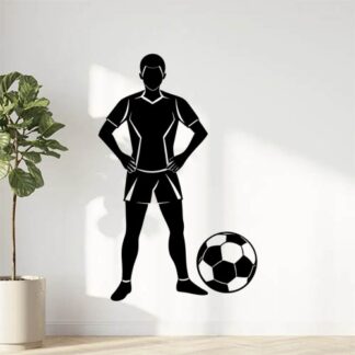 Sticker Autocollant joueur football SPORT  SPR01