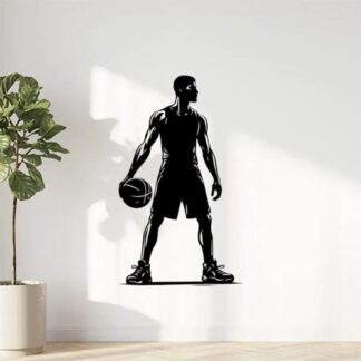Sticker Autocollant joueur basketball SPORT  SPR12