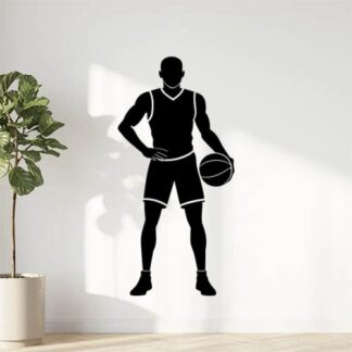 Sticker Autocollant joueur basketball SPORT  SPR14