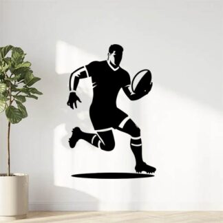 Sticker Autocollant joueur rugby SPORT  SPR29