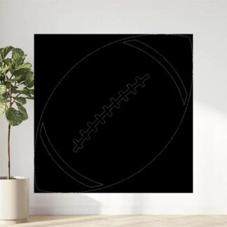 Sticker Autocollant ballon rugby SPORT  SPR36