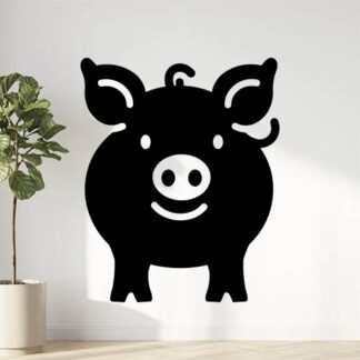 sticker autocollant animaux cochon T5LR8