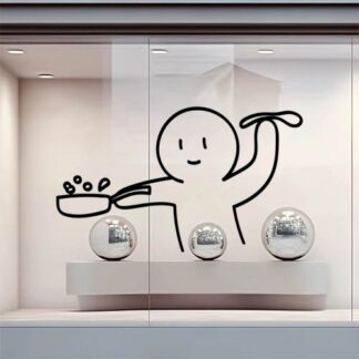 sticker autocollant cuisine restaurant métier 5 TBSGD