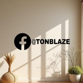 sticker autocollant blaze Facebook 4 TQQYF