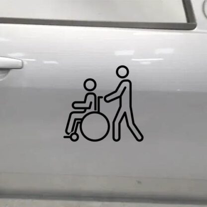 sticker autocollant handicap 6 TRXPO