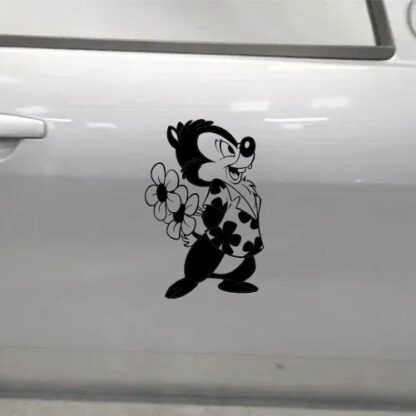 Sticker autocollant tic et tac TT204