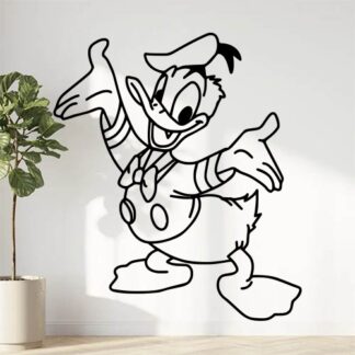 sticker autocollant Donald Disney héro 6 U0QXF
