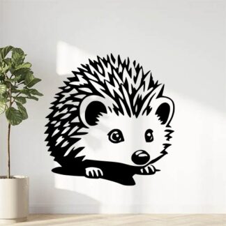 sticker autocollant hérisson animaux 6 U3EGP