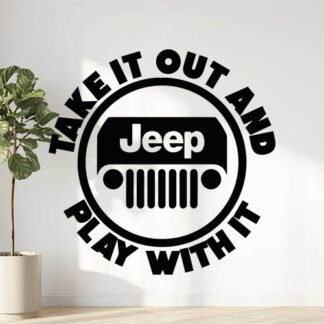 sticker autocollant Jeep 4x4 3 U6B5U