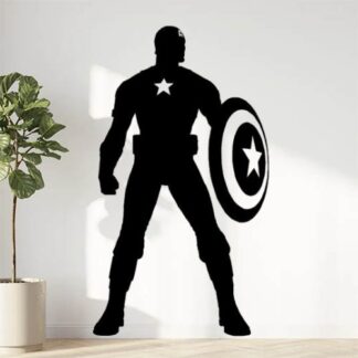 Sticker Autocollant Captain America héro U87307