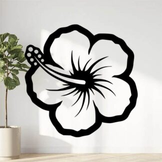 sticker autocollant Fleur Hawai Polynésie 6 UA6MM