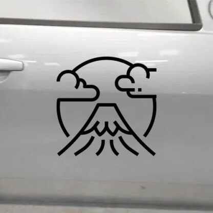 sticker autocollant Fuji-San Japon 3 UVR3L
