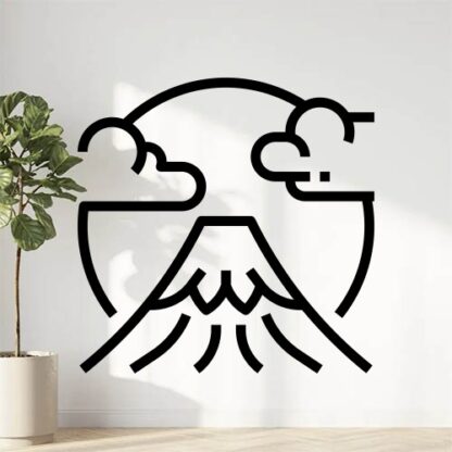 sticker autocollant Fuji-San Japon 3 UVR3L