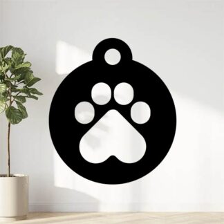 sticker autocollant empreinte animaux UZHBE