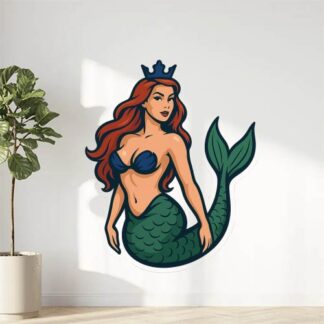 Autocollant Fille sirène sexy logo Scania décoration decostickerstore - VPMIJY