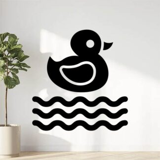 sticker autocollant animaux canard VU2SB