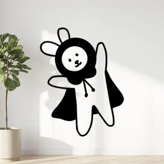 sticker autocollant animaux lapin 2 VWQD4