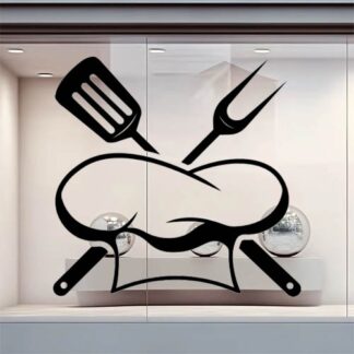 sticker autocollant cuisine restaurant métier 2 VWZCE