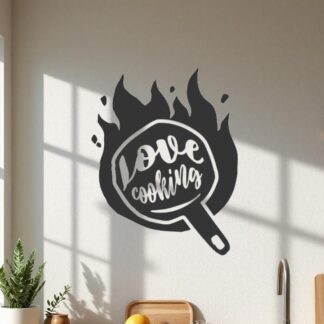 Sticker Autocollant Love cooking cuisine W87296