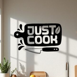Sticker Autocollant Just cook cuisine W87298