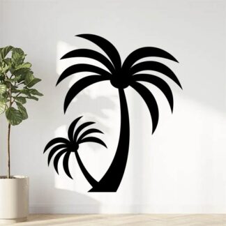 sticker autocollant cocotier arbre fruit 9 W8BTC