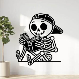 sticker autocollant squelette skull WA2P6
