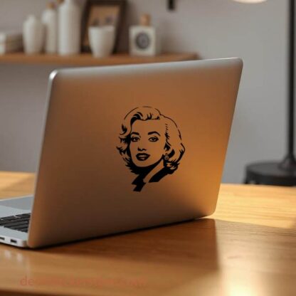 sticker autocollant célébrité Marilyn Monroe 4 WDDAO