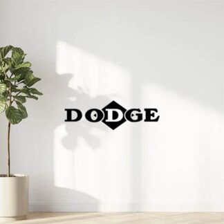 sticker autocollant Dodge 4 WY206