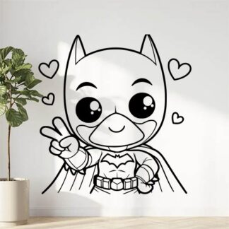 sticker autocollant Batman héro 6 XT9XG