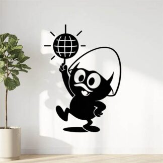 Sticker autocollant Calimero disco décoration decostickerstore - XYU7IE