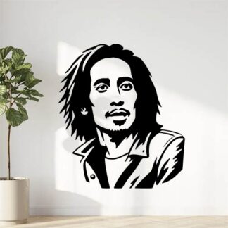 sticker autocollant célébrité Bob-Marley 6 Y9E8W
