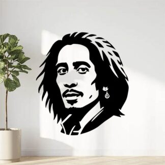 sticker autocollant célébrité Bob-Marley 4 YJI3Q