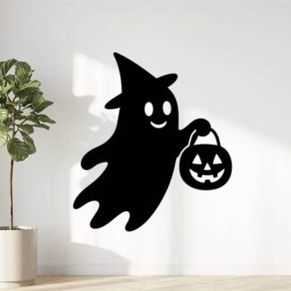 Sticker autocollant Casper fantome fête Halloween décoration decostickerstore - YPYHHB