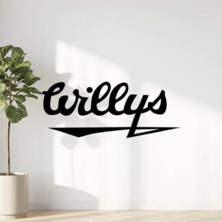 sticker autocollant Jeep Willys 3 YV4QK