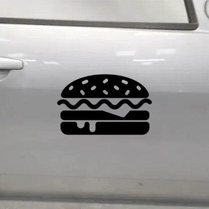 sticker autocollant hamburger nourriture restaurant 6 Z0CAF