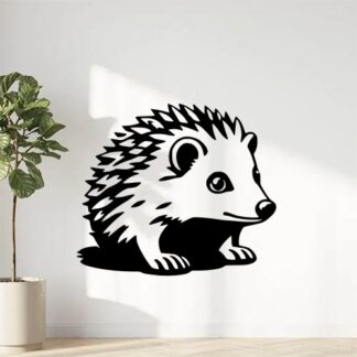 sticker autocollant hérisson animaux 8 ZKGIE