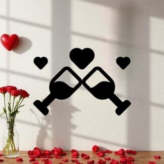 sticker autocollant love Valentine 9 ZN6MI