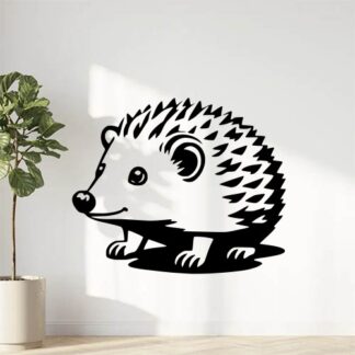 sticker autocollant hérisson animaux 10 ZP13V