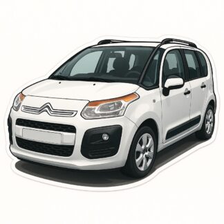 Autocollant C3 Picasso blanc décoration decostickerstore - UW0ZE1