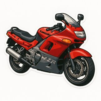 Autocollant KAWASAKI ZZR 409 décoration decostickerstore - ONGXZH