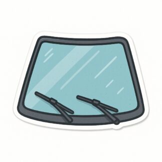 Autocollant Pare-brise décoration decostickerstore - AZREPN