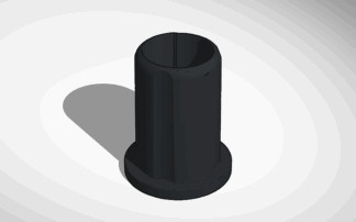 3D Bague adaptateur STARLINK pour tube métal 50mm 0FF65