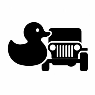 Sticker autocollant Dans le thème de « duck,duck,jeep » décoration decostickerstore - ZAYHOR