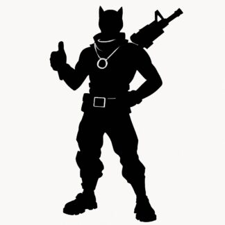 Sticker autocollant Fortnite personnage décoration decostickerstore - BRQOUB