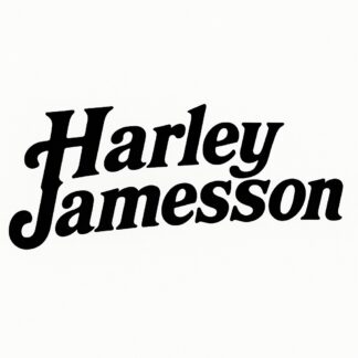 Sticker autocollant Harleyjamesson en écriture Harley Davidson décoration decostickerstore - U15QNR