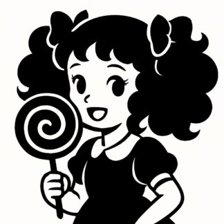 Sticker autocollant Manga Candy décoration decostickerstore - NZ8YJN