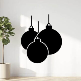 Sticker autocollant Boules de Noël décoration decostickerstore - 0AJ902