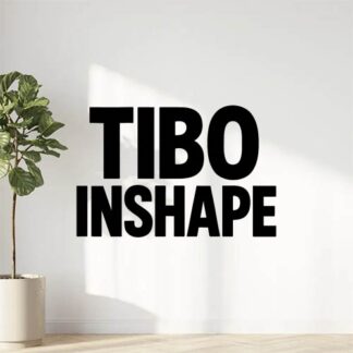 Sticker autocollant Écrit TIBO INSHAPE décoration decostickerstore - 4OKDPU